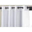 Panneau de rideau semi-diaphane avec œillets Akari-32960501-32960502