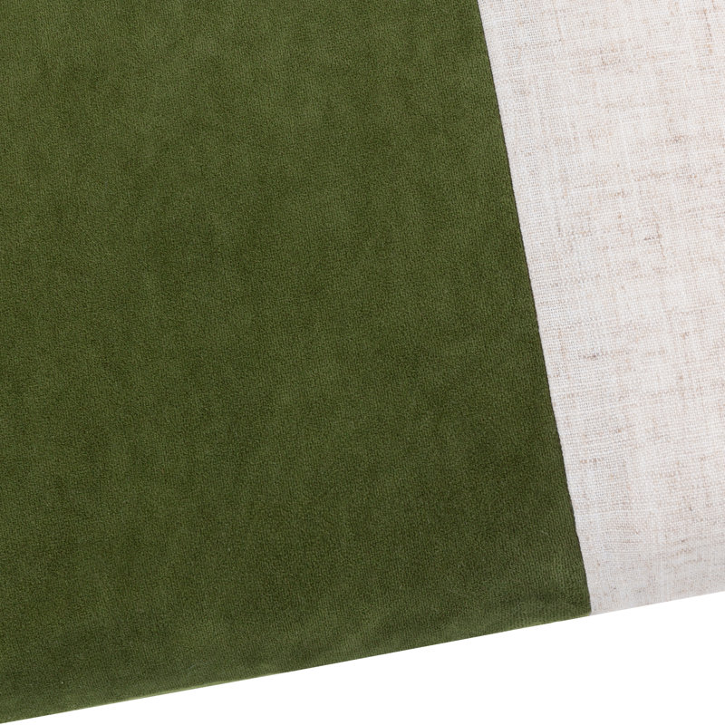 Alaistair Square Throw Pillow Cover, Green