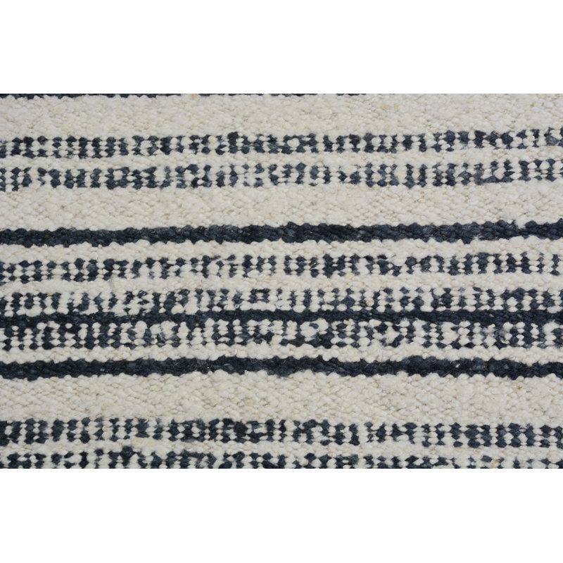 Nomad Wool Striped Area Rug, Rectangle 9' x 12'