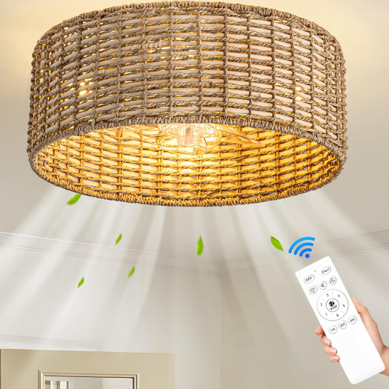 Ventilateurs de plafond Boho Fandelier