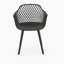 CHAISE PAVOT (ensemble de 2)