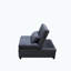 Pouf en velours 70,90 po de largeur-111271000