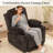 35.7″ Wide Luxury Power Lift Chair with Electric Recline-120025368