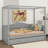 Twin Size Canopy Bed With 2 Drawers, Wooden Daybed Frame, Sofa Bed, Platform Bed Frame For Kids, Teens, Adults-1010398237