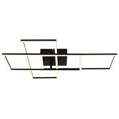 Curzon Aluminium LED Flush Mount