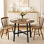 Brillion Round Metal Base Dining Table-1187180116