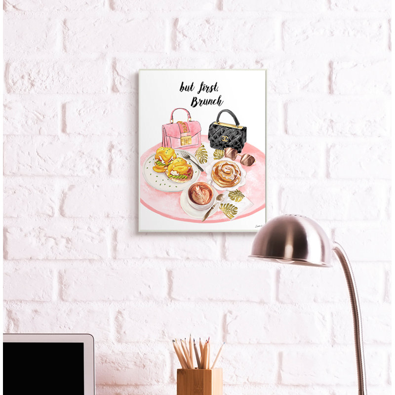 Table de petit déjeuner But But Brunch, H 19 po x l 13 po, Plaque de bois