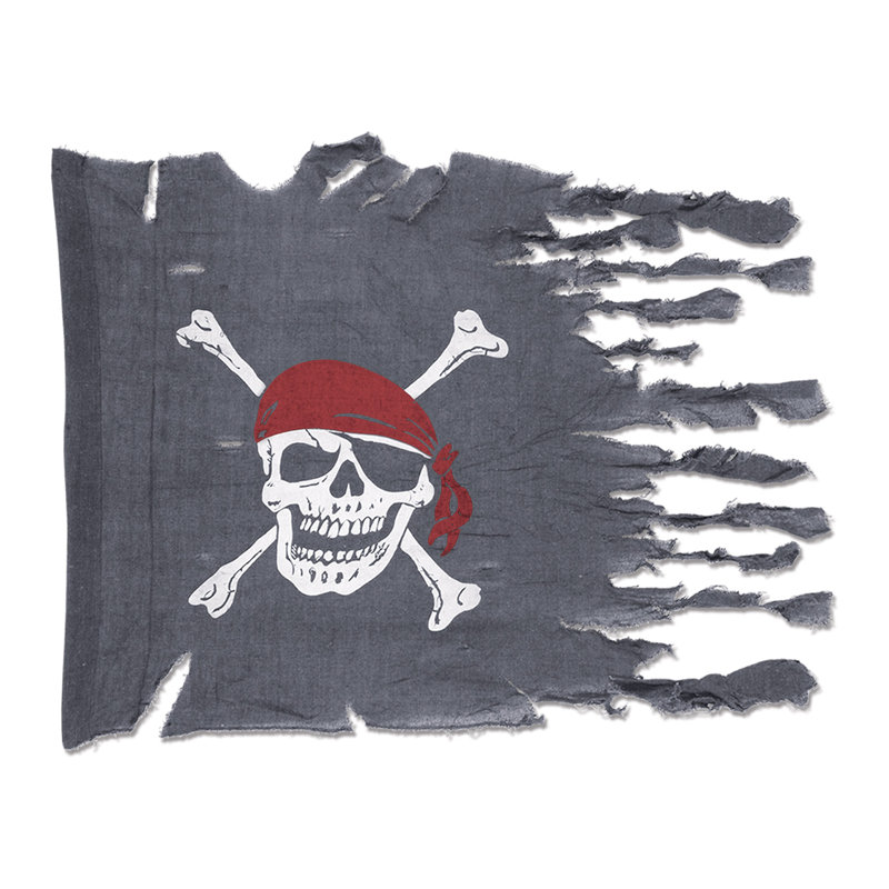 Weathered Pirate Flag - Pack of 12