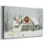 Christmas Holiday Arts - Toile tendue avec châssis-1365185890