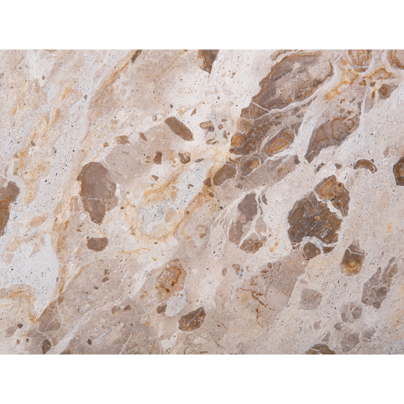 Table Organic Marble Brown, Brown