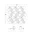 Aspekt Hex Matte White Carrara Mosaic