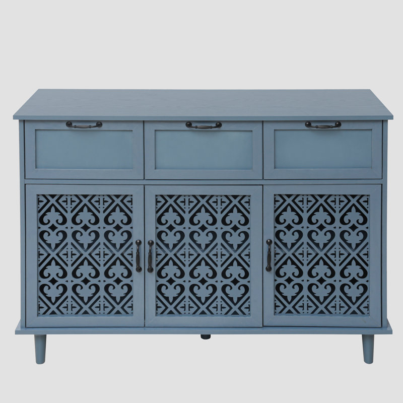 Armoire d'appoint Matfield, Bleu