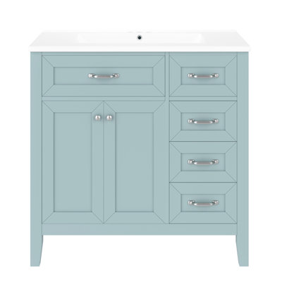 Meuble-lavabo moderne 36 po avec espace et style