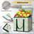 2 Packs Insulated Reusable Collapsible Storage Bag