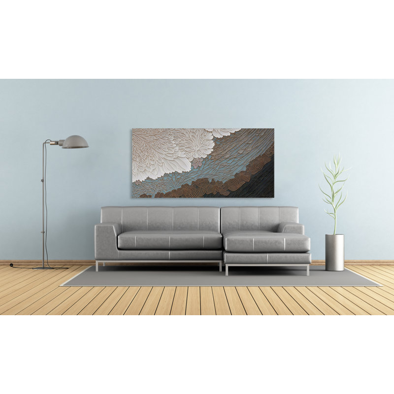 Modern Earth 236, 18" H x 36" W