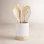 Countryman Ceramic / Porcelain Round Utensil Crock