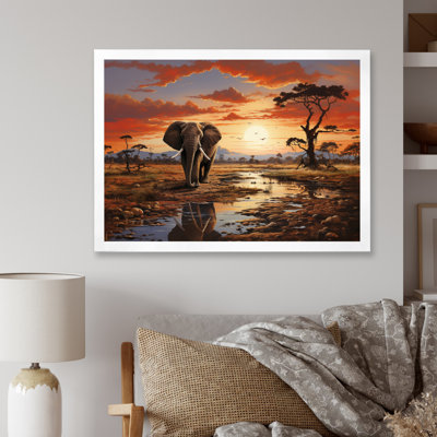 Faune d'Afrique, animaux d'Afrique sur toile