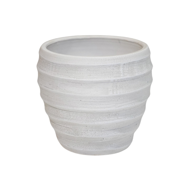 Beatrice Planter, White
