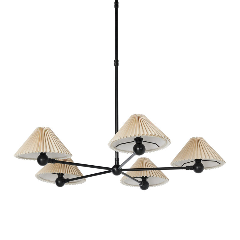 Deondria Iron 5-Light Chandelier