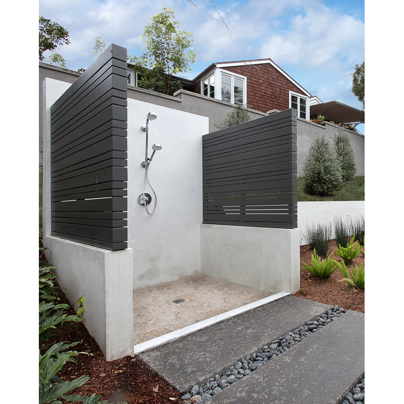 Carreau de mosaïque de plancher et de mur en pierre naturelle 12 po x 12 po Pebble, Bronzado