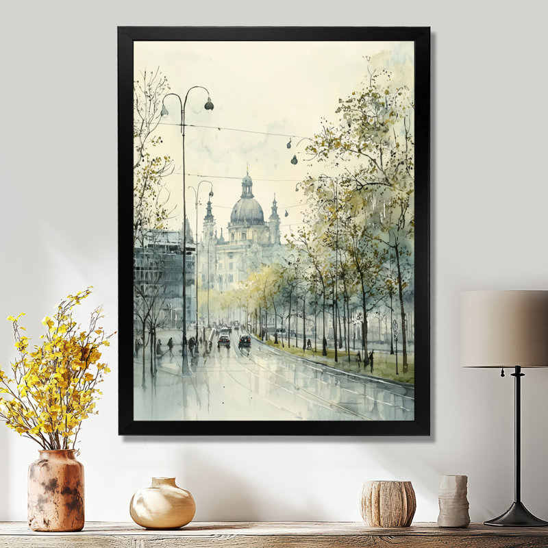 «Vienna's Grand Imperial Architecture IV - Décoration murale de Vienne», Reproduction encadrée d'une seule photo sans pass