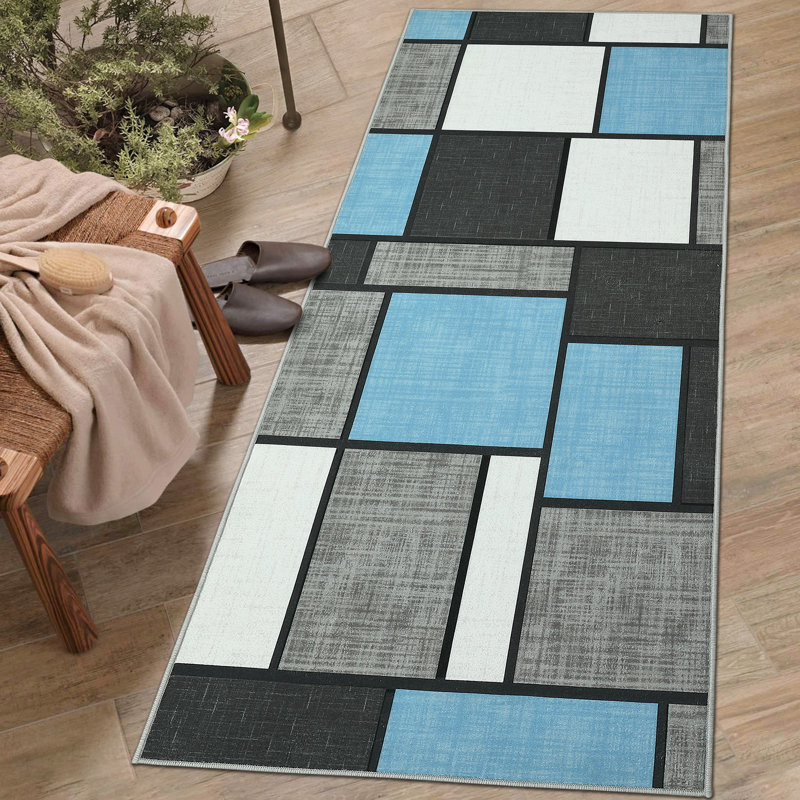 Jellieke Washable Indoor Rug, Runner 2' x 6'