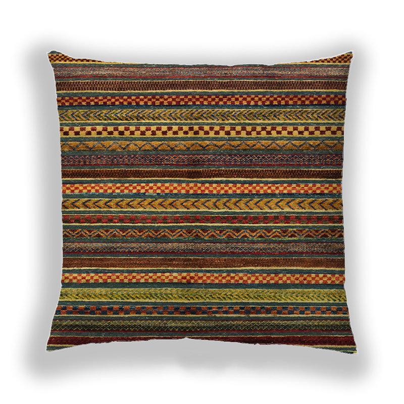Coussin Abstract 2249, Microsuède