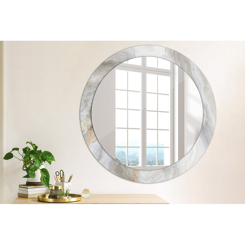 Huldar Glass Flat Wall Mirror