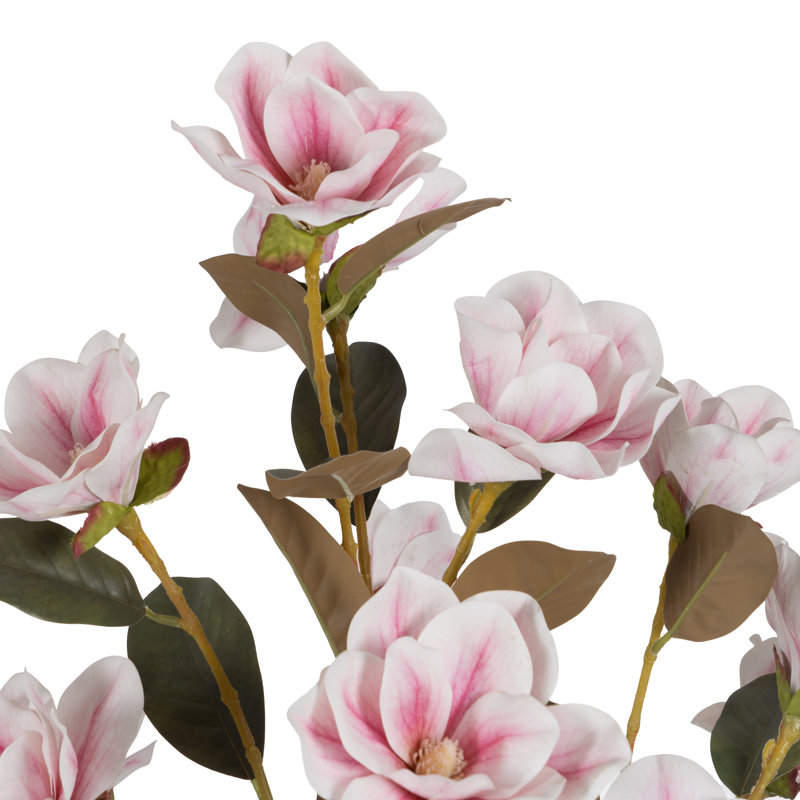 170cm Faux Magnolia Tree in Pot, Pink