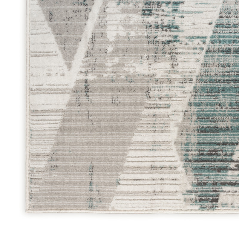 Nikkle Abstract Indoor Rug, Runner 2'2" x 8'