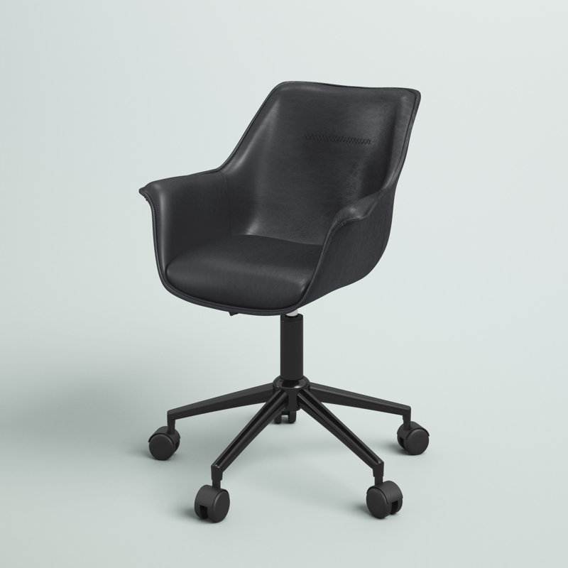 Chaise de bureau Banski, Noir