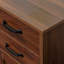 Buffet moderne en bois avec 2 portes, 1 rangement et 2 tiroirs - Portes d'armoire de rangement en entrée - Console de salle à manger, 43,3 pouces-1518889782