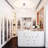 Mager 3-Light Semi Flush Mount with Organza Drum Shade