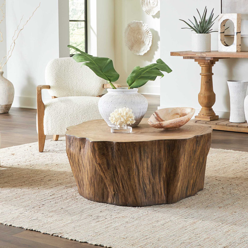 Table basse Hulme, Brun