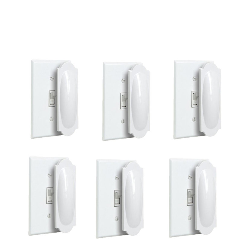 Magnetic Outlet Cover and Toggle Light Switch