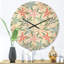 Horloge murale Abstract Flower Design III-63618616