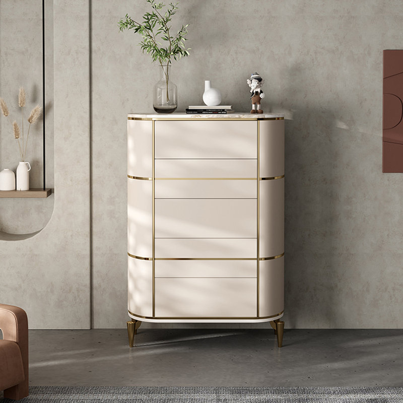 Modern light luxury entrance storage cabinet