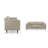 Jeses MINIMORE Modern Style Zakari 81.5" Mid-Century Modern Design Sofa-608090351