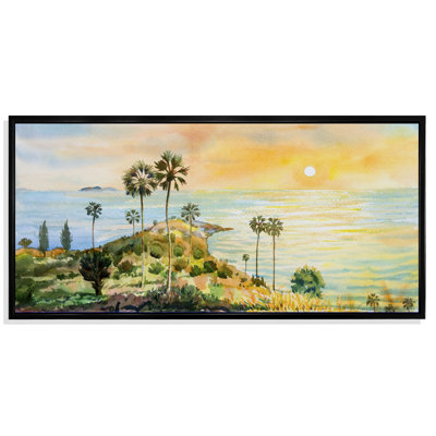 " Colourful Sea Summer Painting "