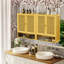 Aunalee Bamboo Bathroom Wall-Mounted Storage Cabinet Organiser