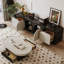 Table basse moderne en bois de style simple