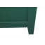 Armoire de rangement moderne de 59 pouces avec 4 portes, console en bois vert foncé, meuble multimédia pour le salon, vestibule