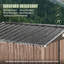 10 ft. W x 8 ft. D Metal Lean-to Storage Shed With Base