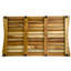 EcoDecors' Eleganto 31" W x 18" D, Rectangle Teak Shower Mat, Teak Shower Mat for Inside Shower, Teak Bath Mat, Wood Bath Mat, Wood Shower Mat, Teak Shower Mats, Teak Bathroom Mat, in EarthyTeak® Finish-45018464