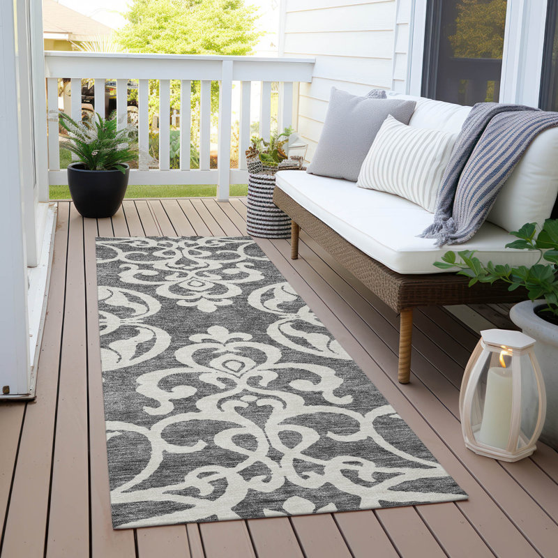 Tapis Chayden avec envers antidérapant, Tapis de couloir 2 pi 3 po x 7 pi 6 po