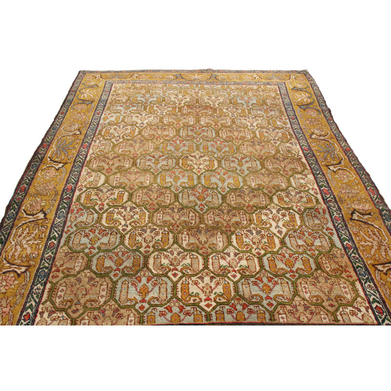 One-of-a-Kind 4'2" X 6'2" Hand Knotted Area Rug