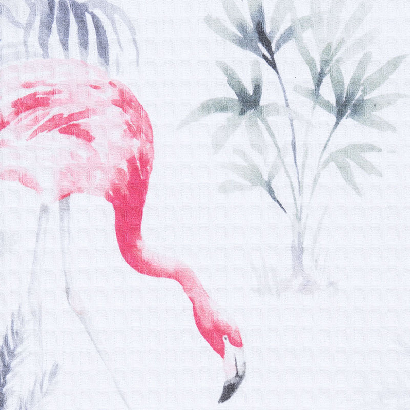 Débarbouillette 27 po x 18 po Flamingo