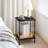 Small Side Table With 2 Storage Shelves, Sofa Table, Bedside Table-386052826