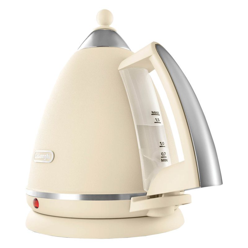 De'longhi 1.7L Argento Kettle, Cream
