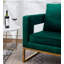 Chaise avec accoudoirs recouverts de tissu d'ameublement-111754560-111754555